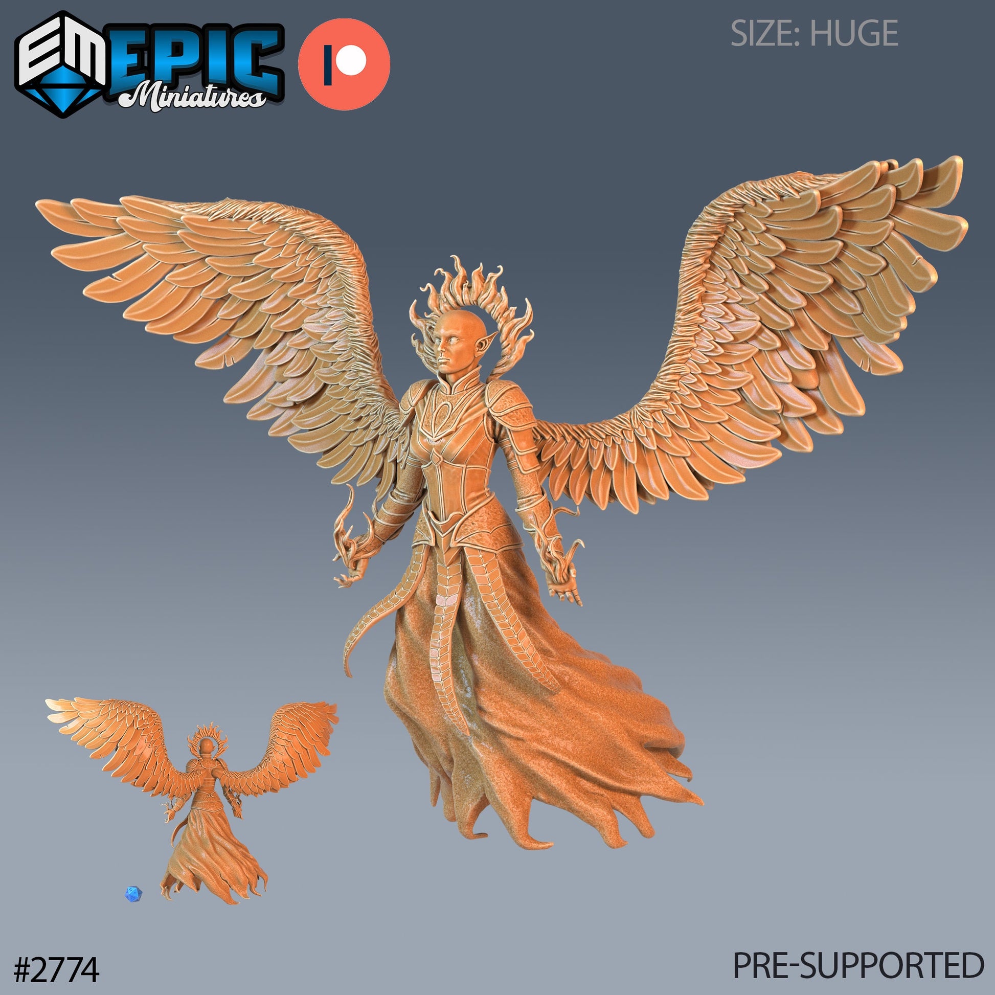 Hells Angel Zariel- Epic Miniatures