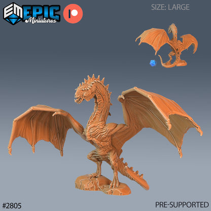 Cave Wyvern - Epic Miniatures