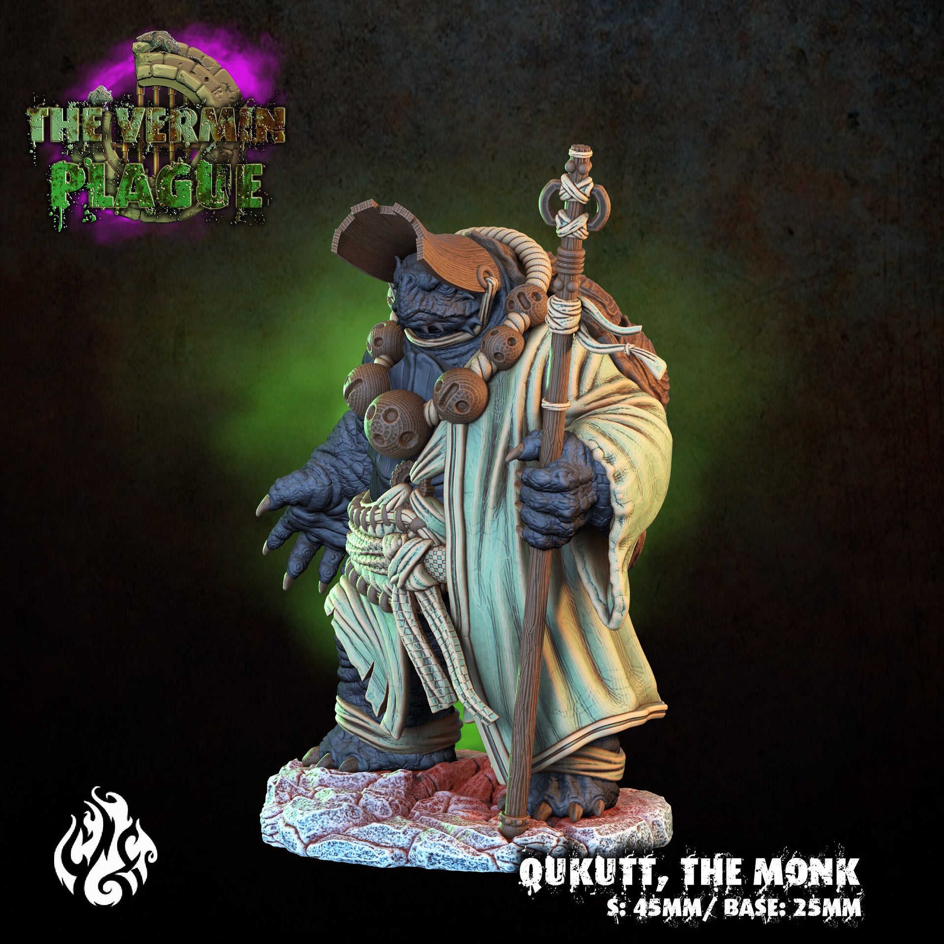 Qukutt, the Turtle Monk - Crippled God Foundry