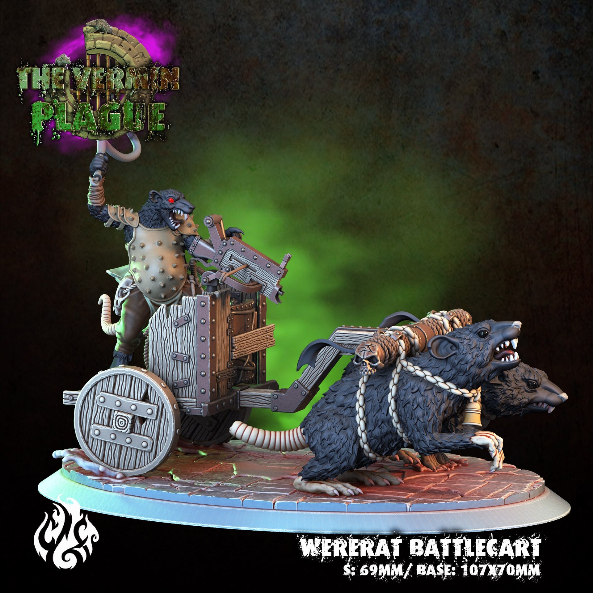 Wererat Battlecart - Crippled God Foundry