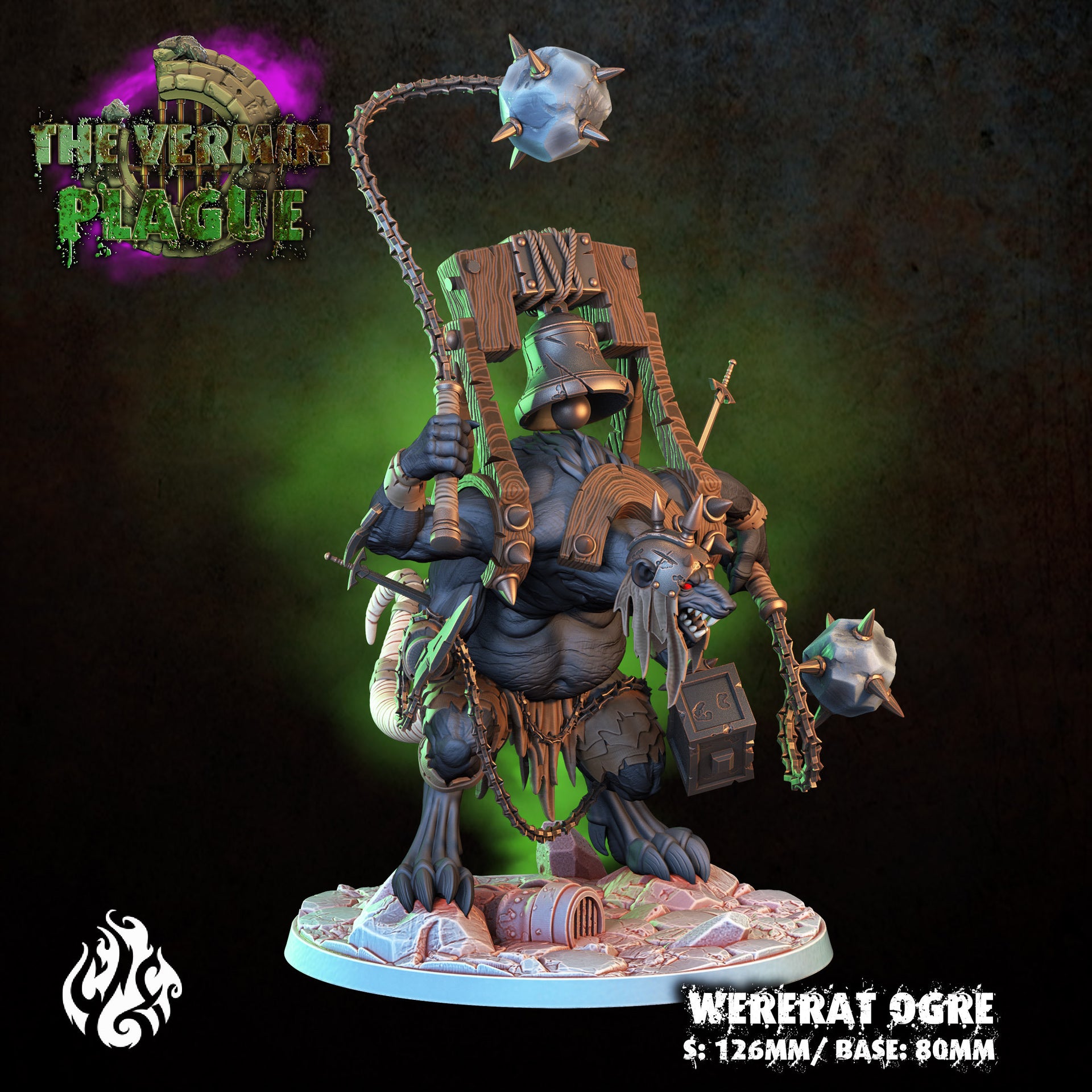 Wererat Ogre - Crippled God Foundry