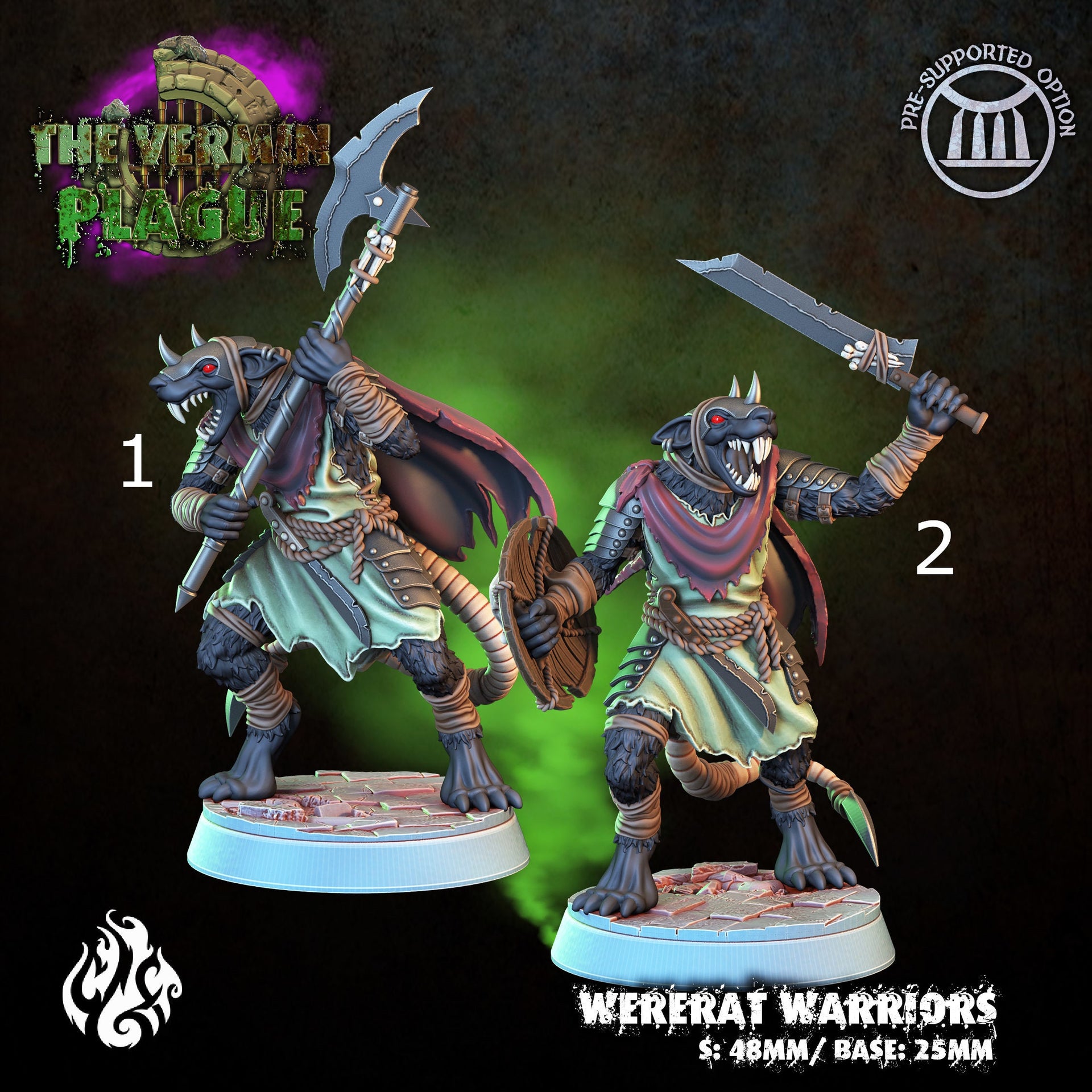 Wererat Warriors- Crippled God Foundry