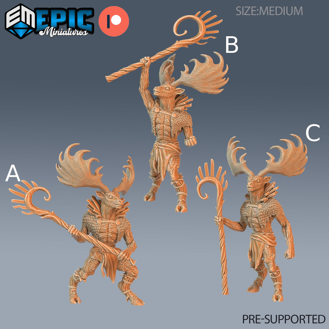 Deer Shaman - Epic Miniatures
