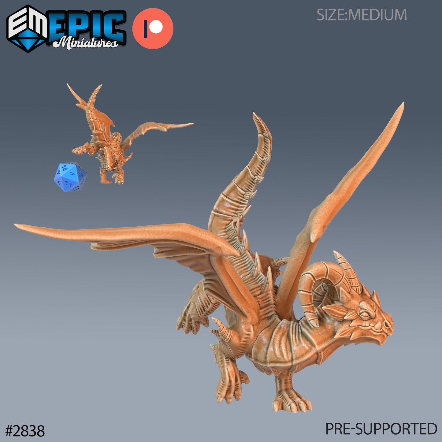 Dragon Wyrmling - Epic Miniatures