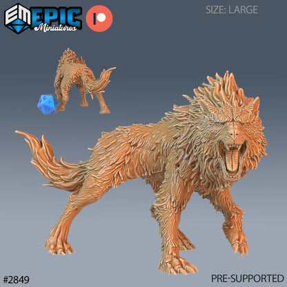 Fenrir Wolf - Epic Miniatures