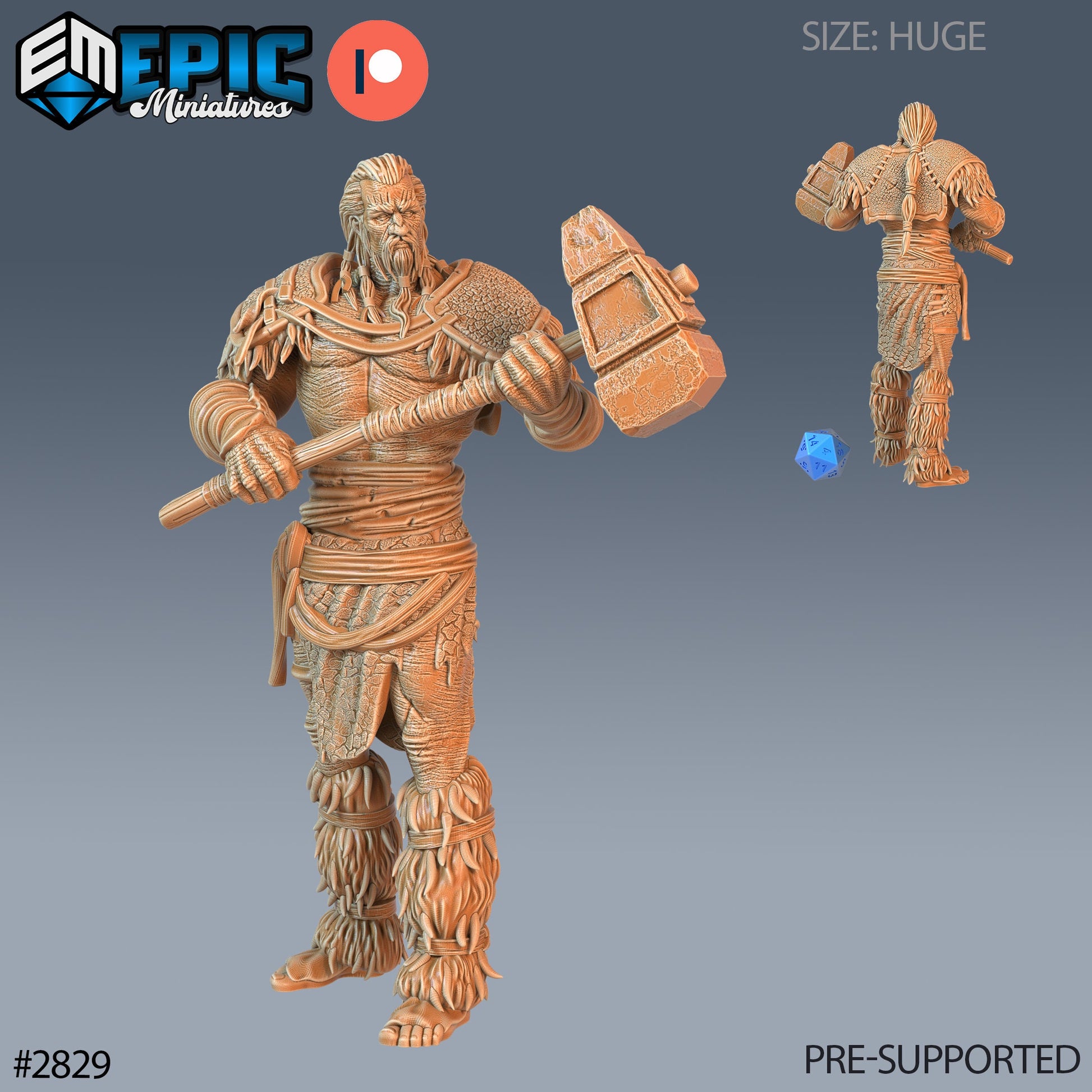 Jotunn Giant Tribe - Epic Miniatures