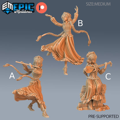Norse Bard Girl - Epic Miniatures