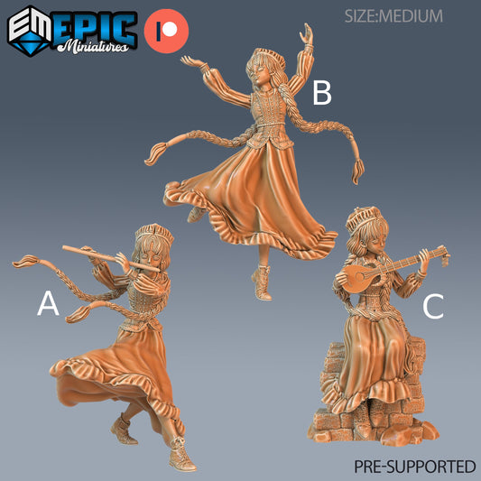 Norse Bard Girl - Epic Miniatures