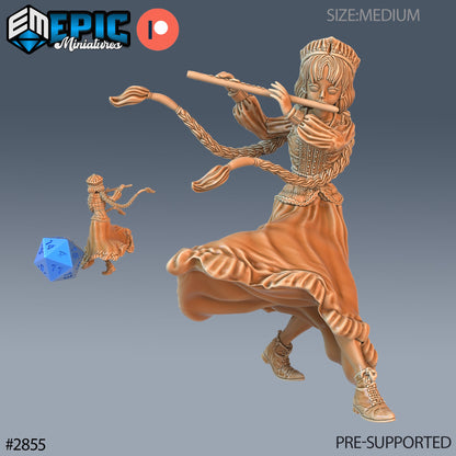 Norse Bard Girl - Epic Miniatures