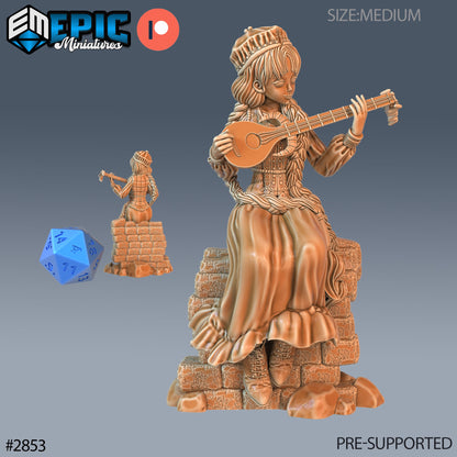 Norse Bard Girl - Epic Miniatures