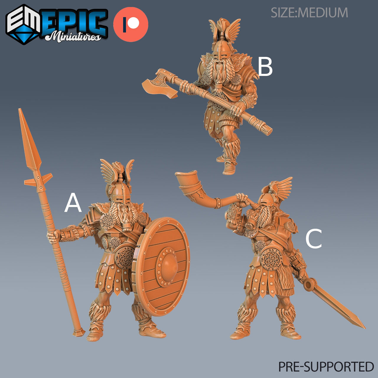 Norse God Heimdall - Epic Miniatures