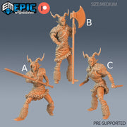 Tiefling Viking Female - Epic Miniatures