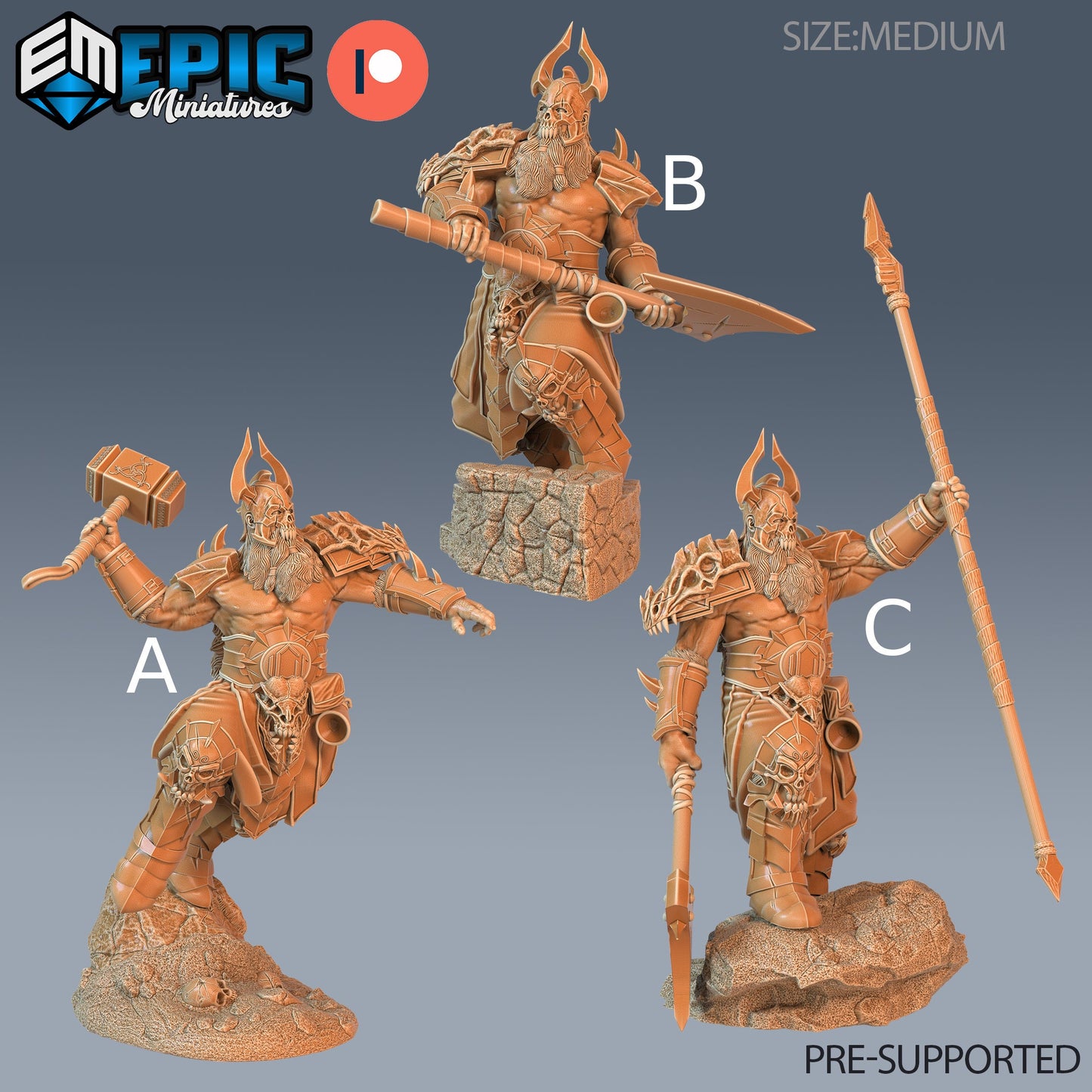 Viking Einherjar - Epic Miniatures