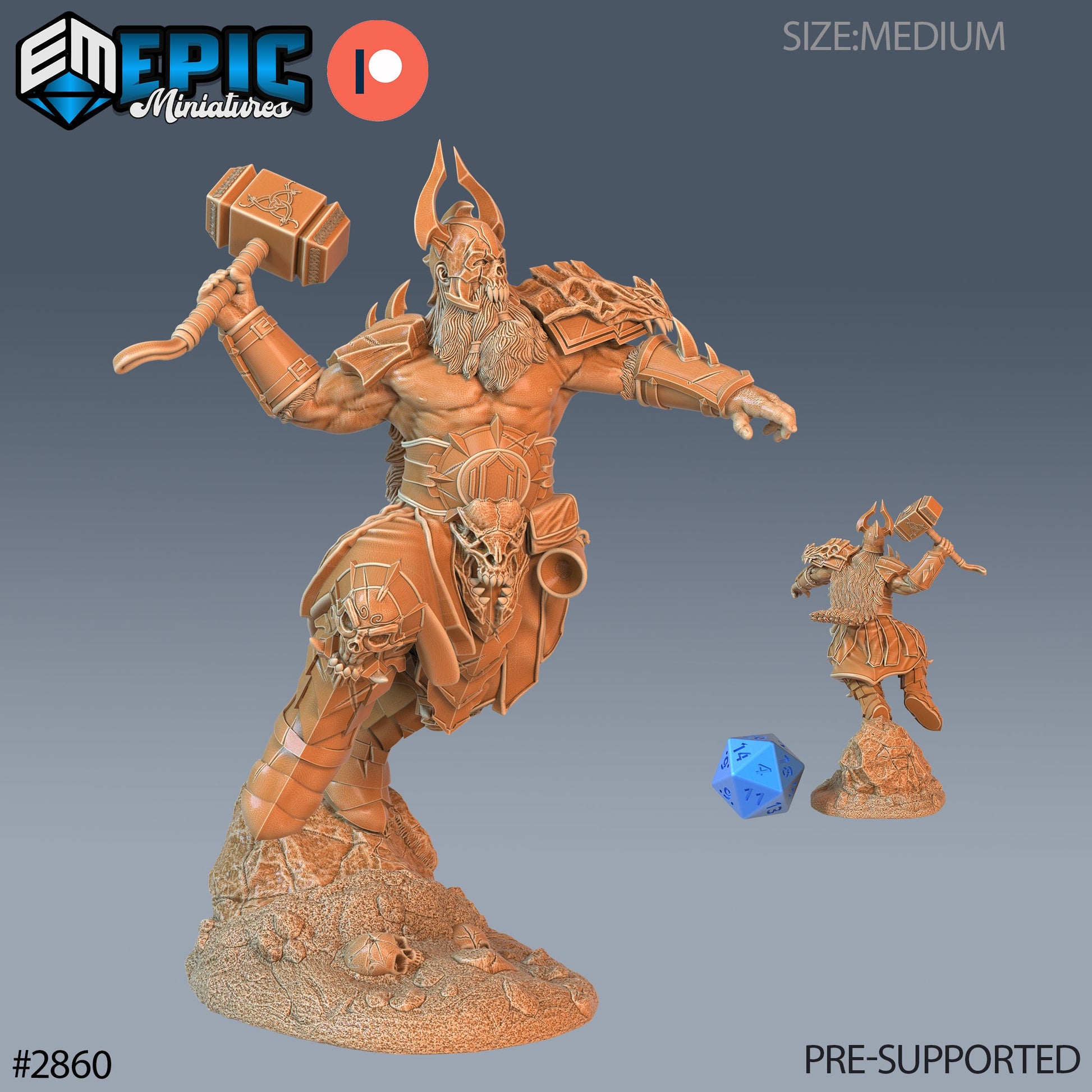 Viking Einherjar - Epic Miniatures