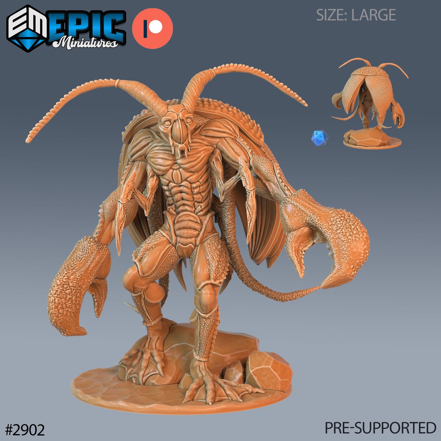 Loster Cockroach - Epic Miniatures