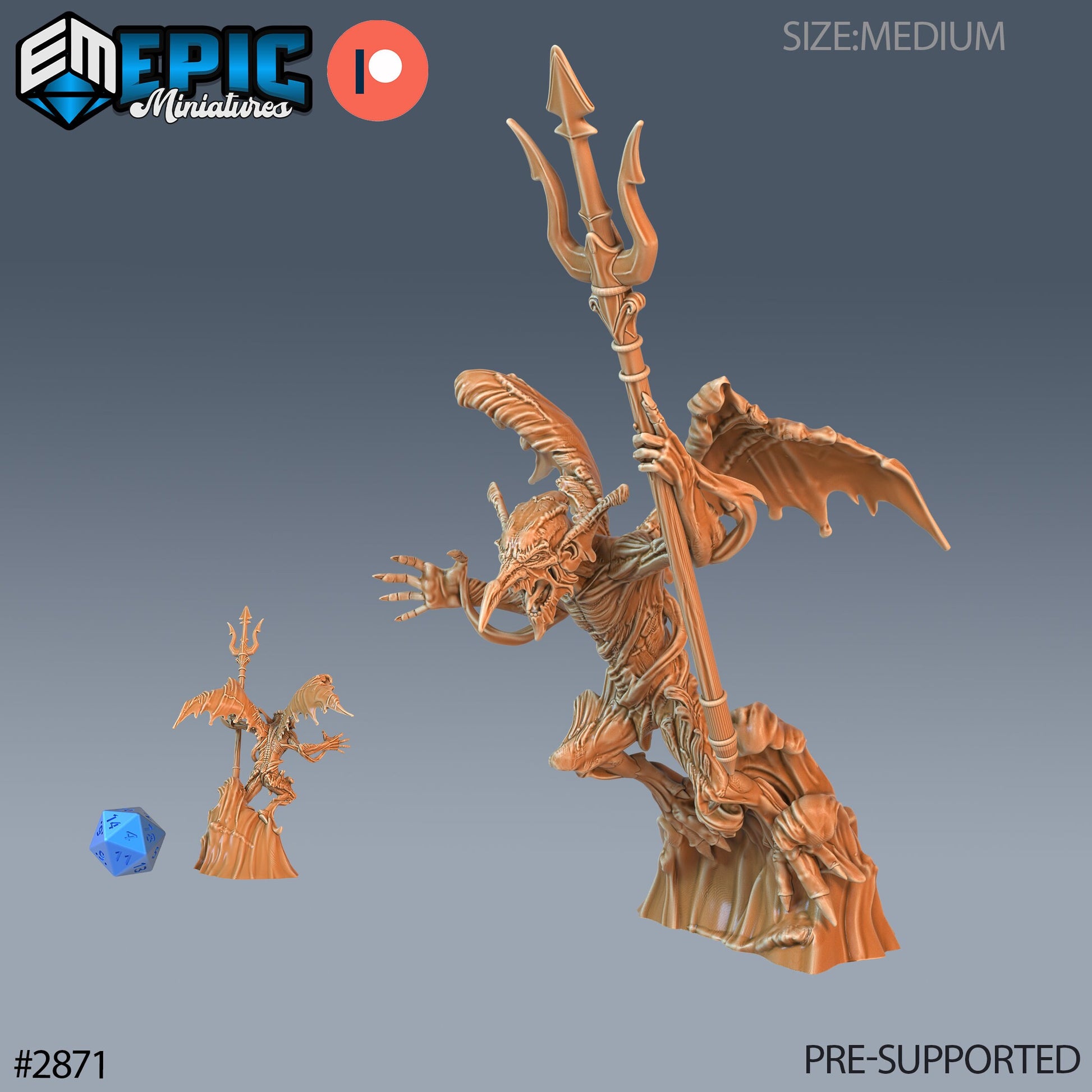 Water Mephit - Epic Miniatures