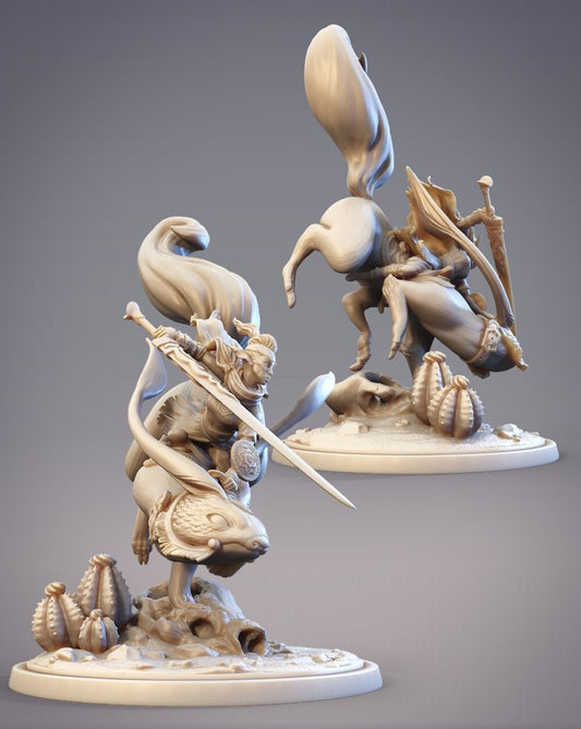 Mazigh Raider Izdara, Desert Elf Cavalry - CobraMode