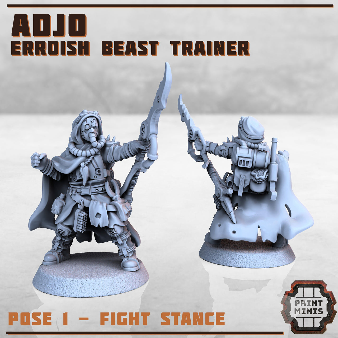 Erroish Beast Trainer  - Print Minis