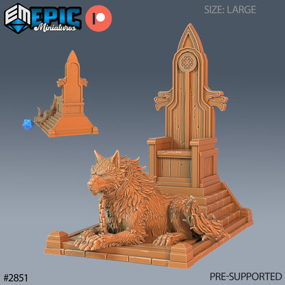 Fenrir Wolf - Epic Miniatures