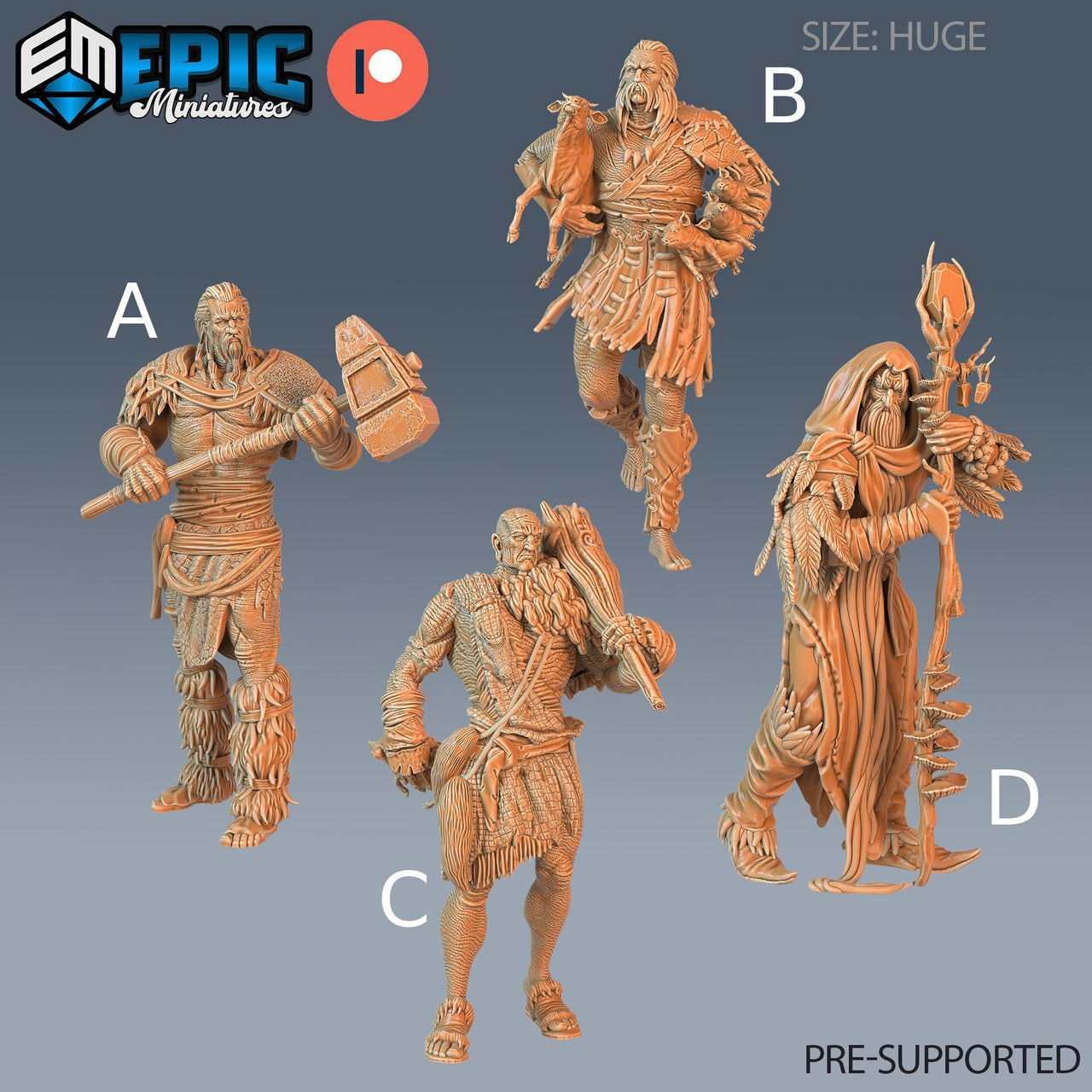 Jotunn Giant Tribe - Epic Miniatures