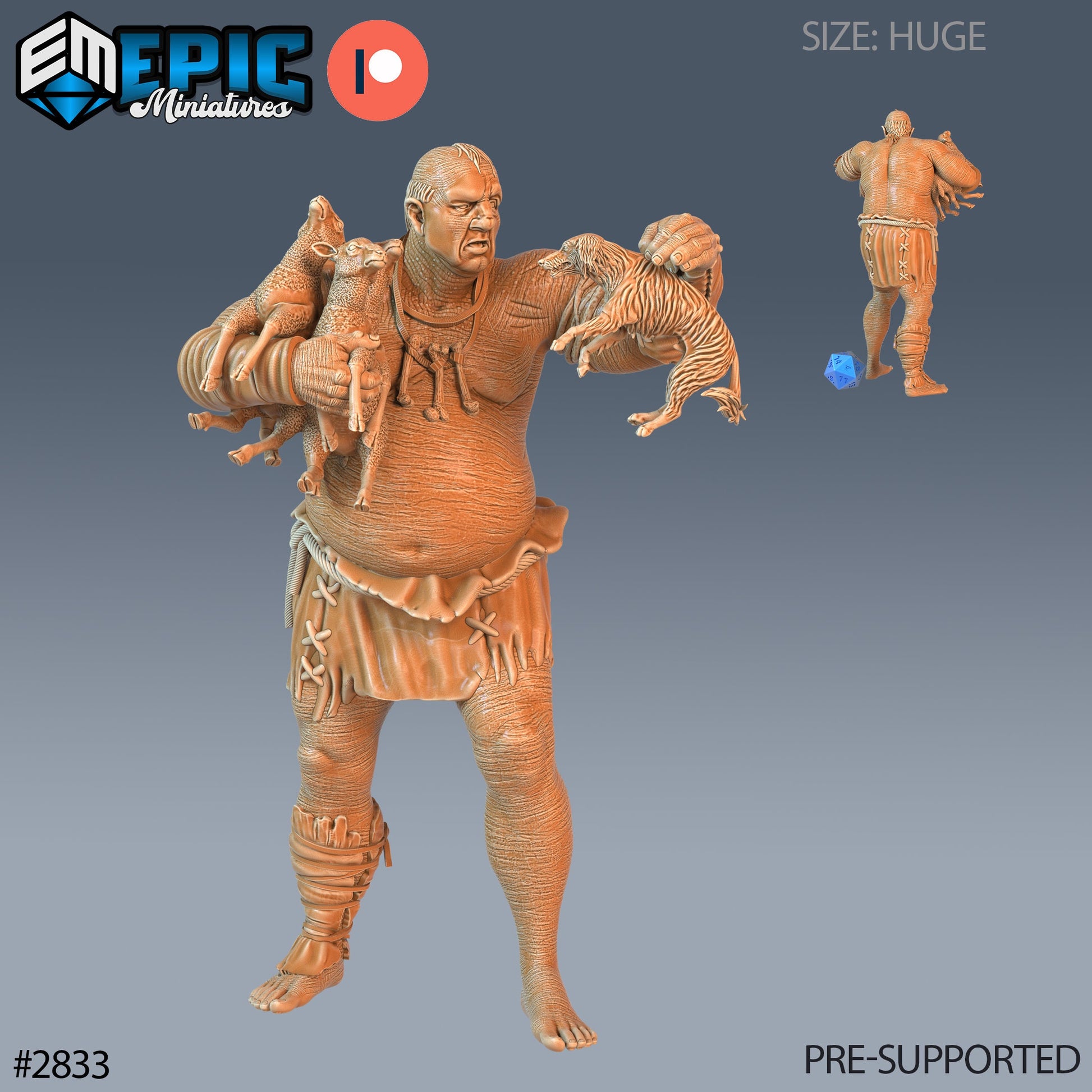 Jotunn Giant Tribe - Epic Miniatures