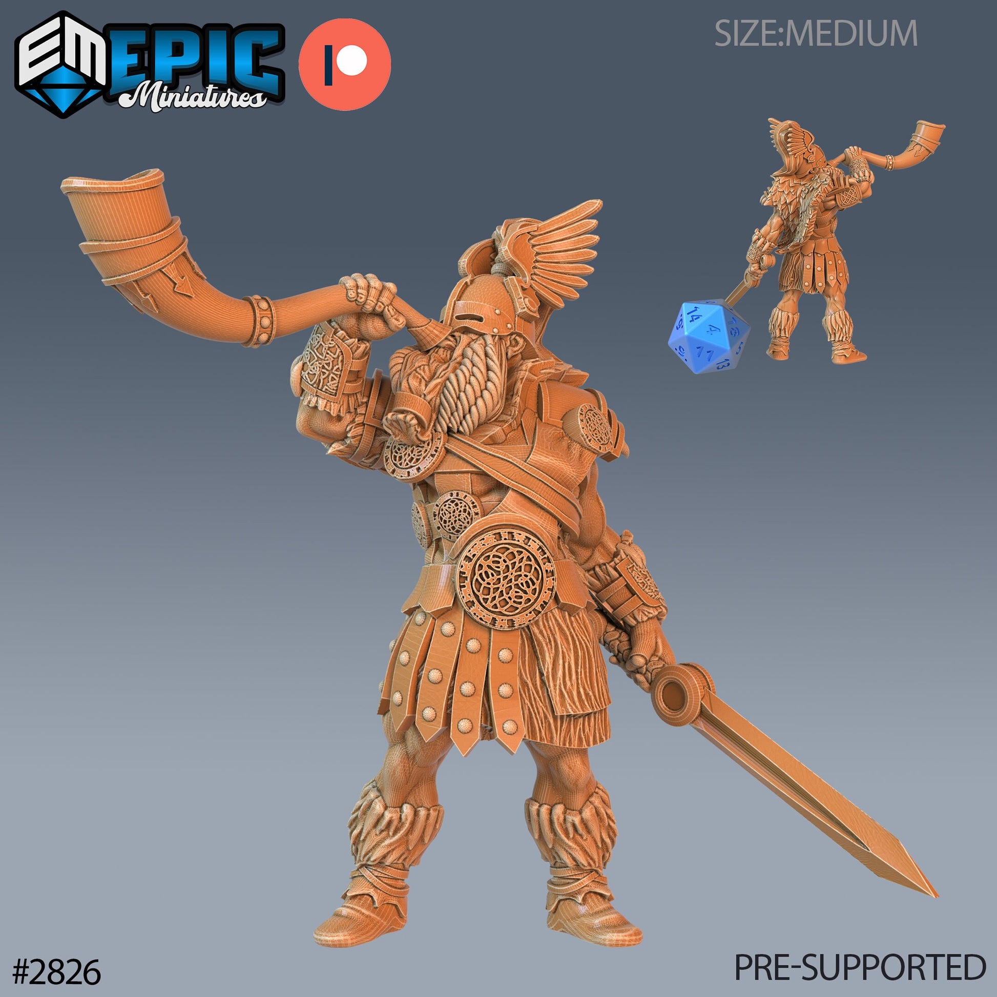 Norse God Heimdall - Epic Miniatures