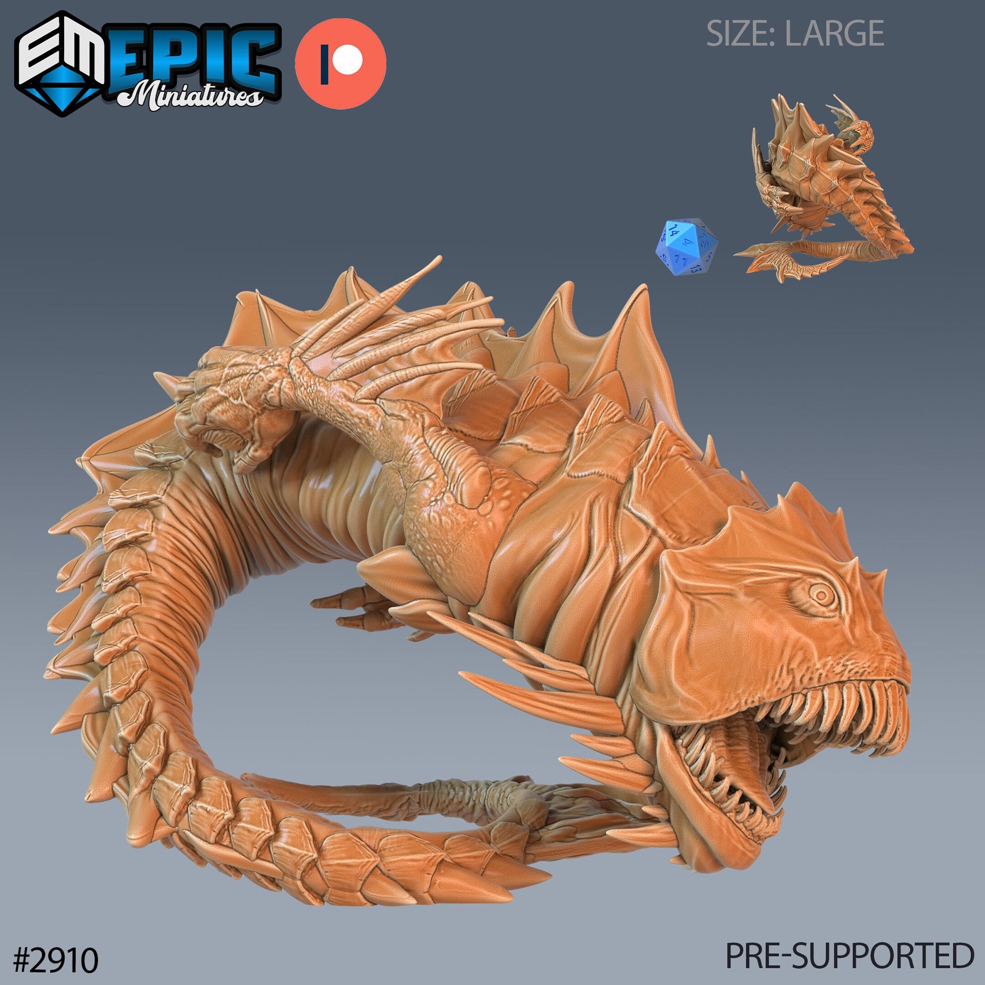 Deep Sea Predator- Epic Miniatures