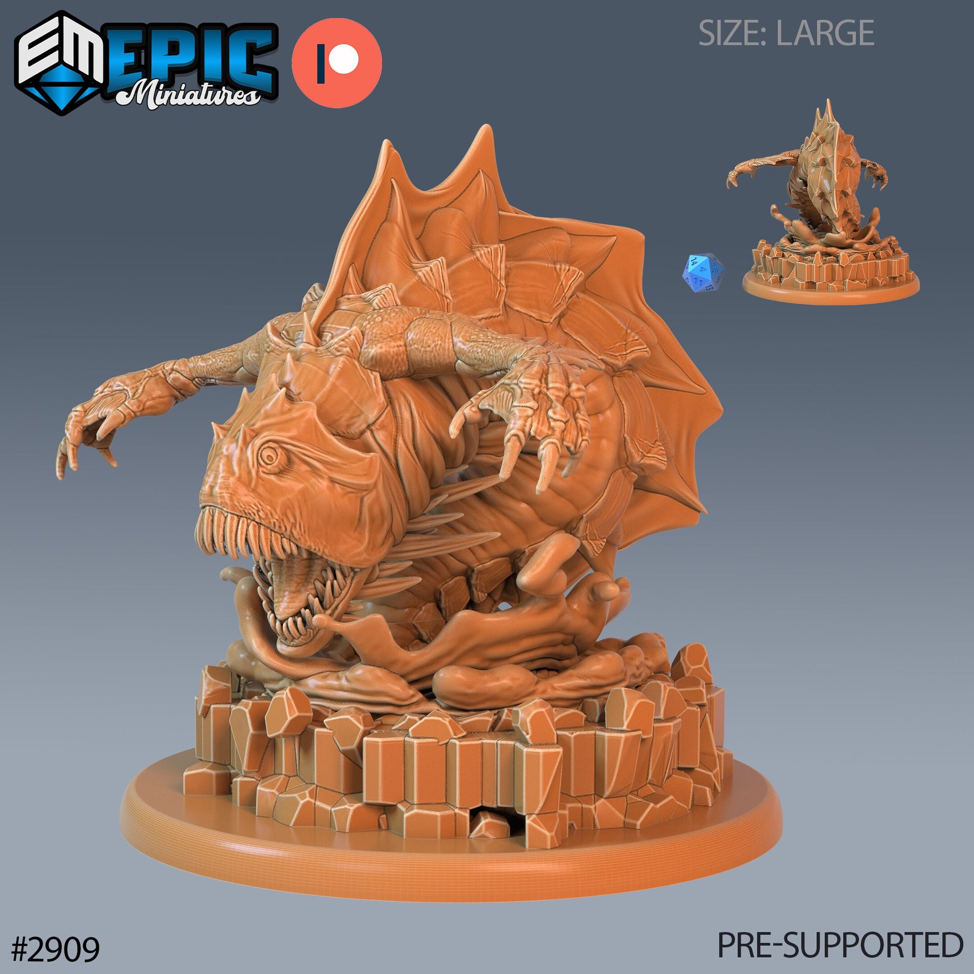 Deep Sea Predator- Epic Miniatures