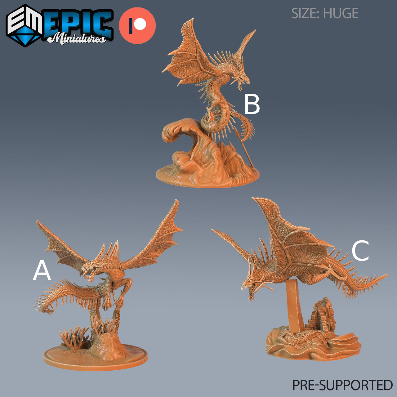 Ocean Drake - Epic Miniatures