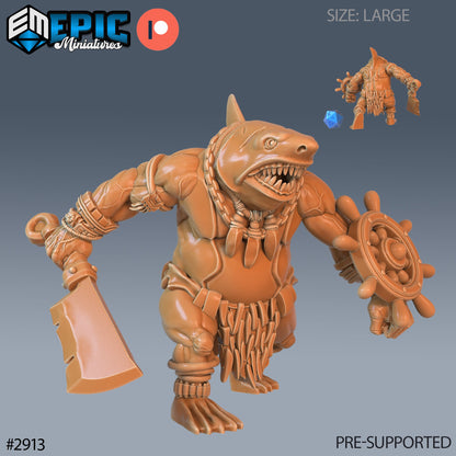 Shark Folk Brute - Epic Miniatures
