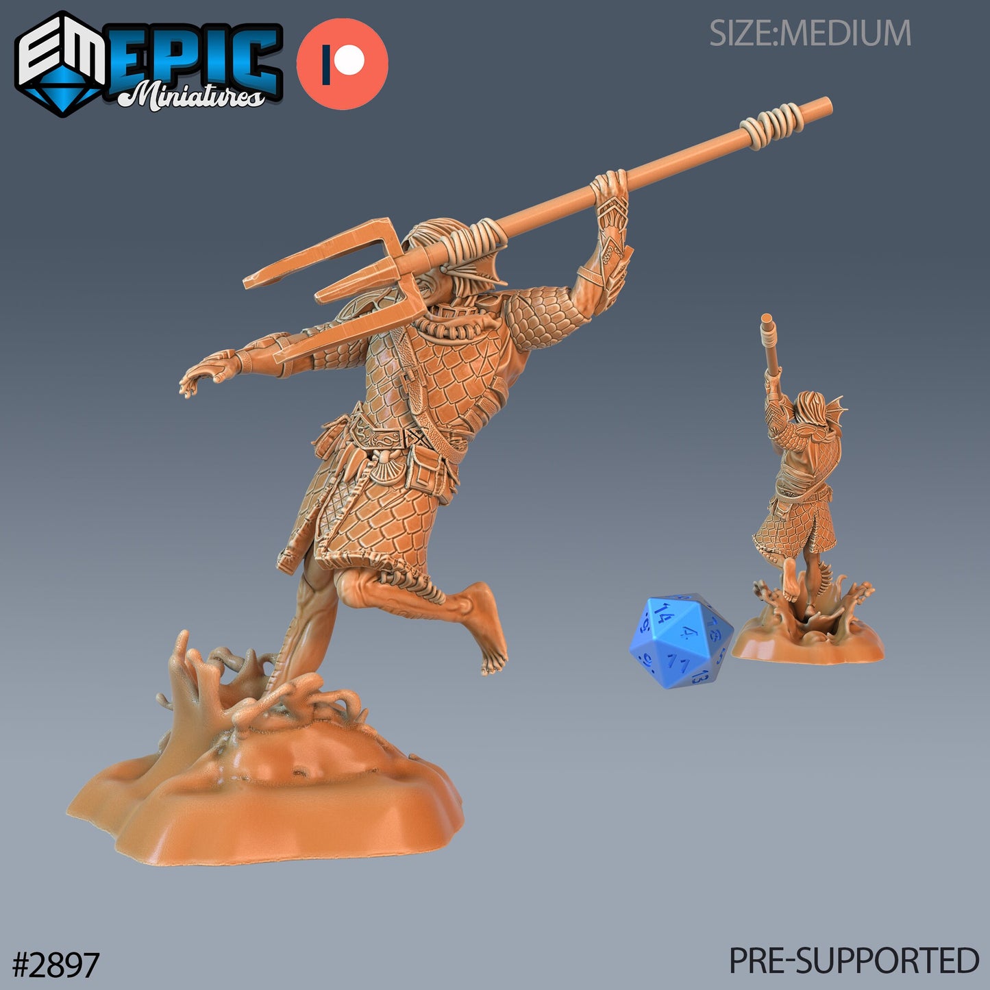Triton warrior - Epic Miniatures