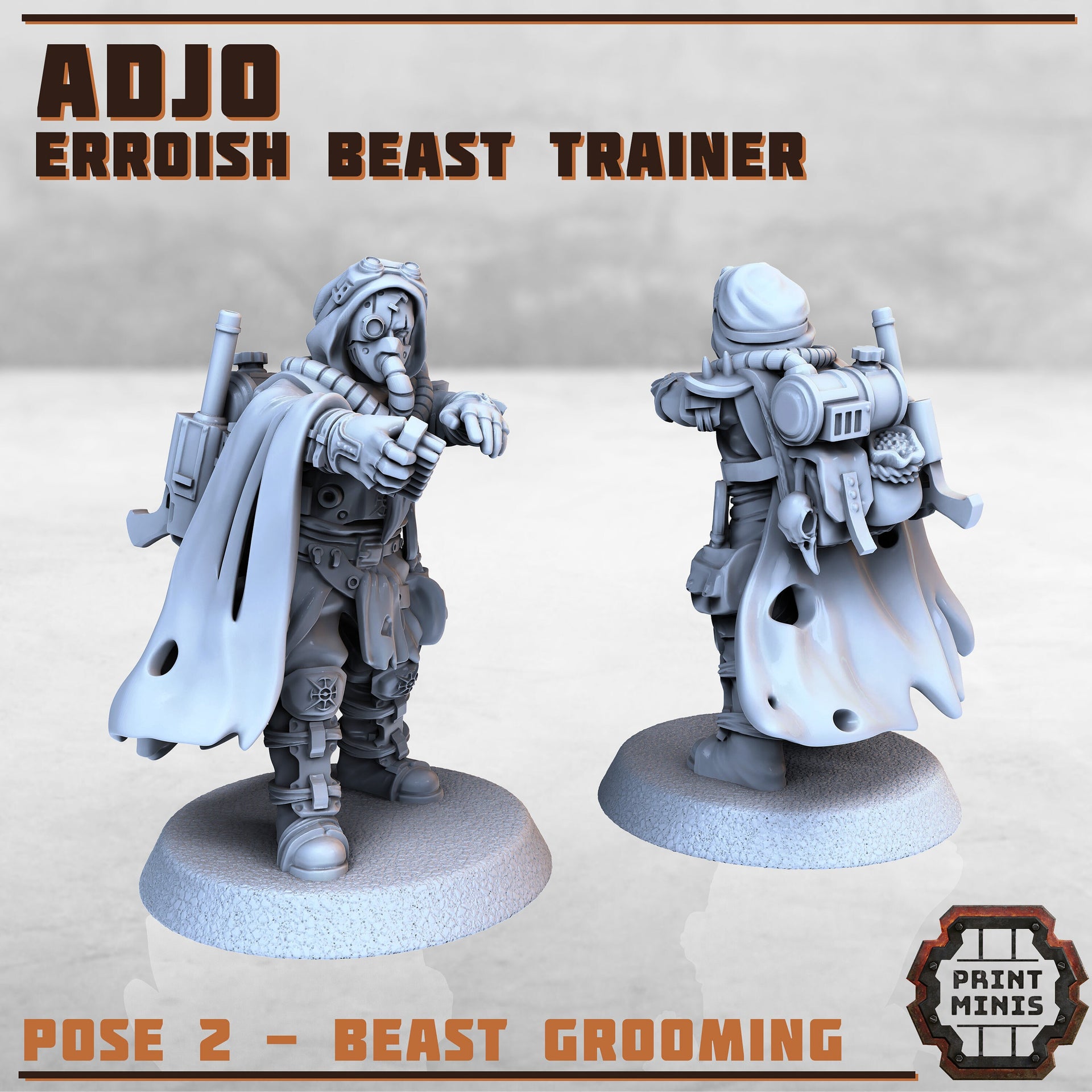 Erroish Beast Trainer  - Print Minis