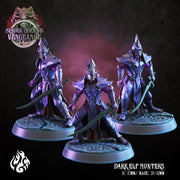 Dark Elf Hunters - Crippled God Foundry | Spider Queens Vengeace | 32mm | Swordsman