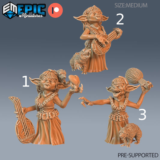 Goblin Diva - Epic Miniatures | Pathfinder | 28mm | 32mm | Bard