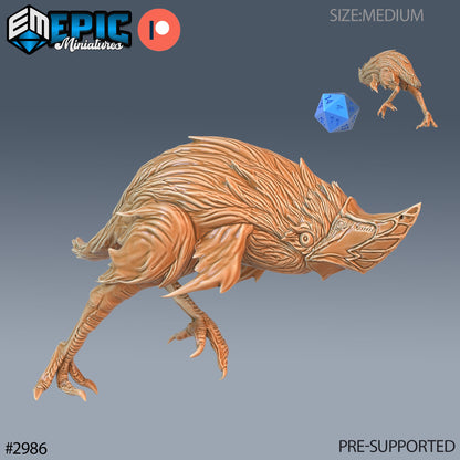 Beak Runner- Epic Miniatures | Pathfinder | 28mm | 32mm | Prehistoric | Bird