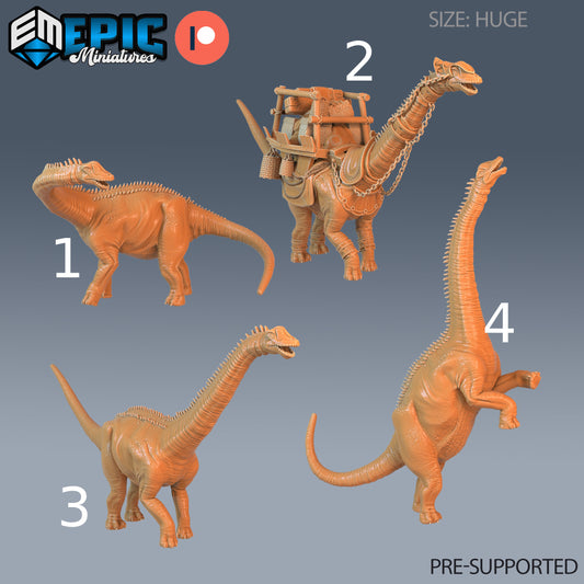 Brontosaurus - Epic Miniatures | Pathfinder | 28mm | 32mm | Dinosaur | Prehistoric