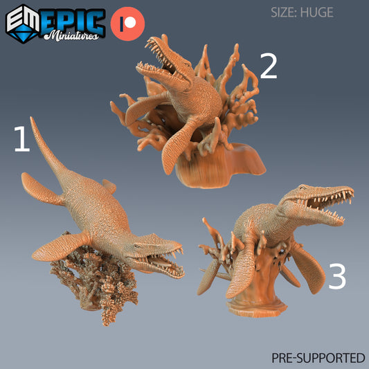 Liopleurodon - Epic Miniatures | Pathfinder | 28mm | 32mm | Dinosaur | Prehistoric