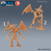 Magma Mephit - Epic Miniatures | Pathfinder | 28mm | 32mm | Prehistoric | Elemental | Demon | Devil