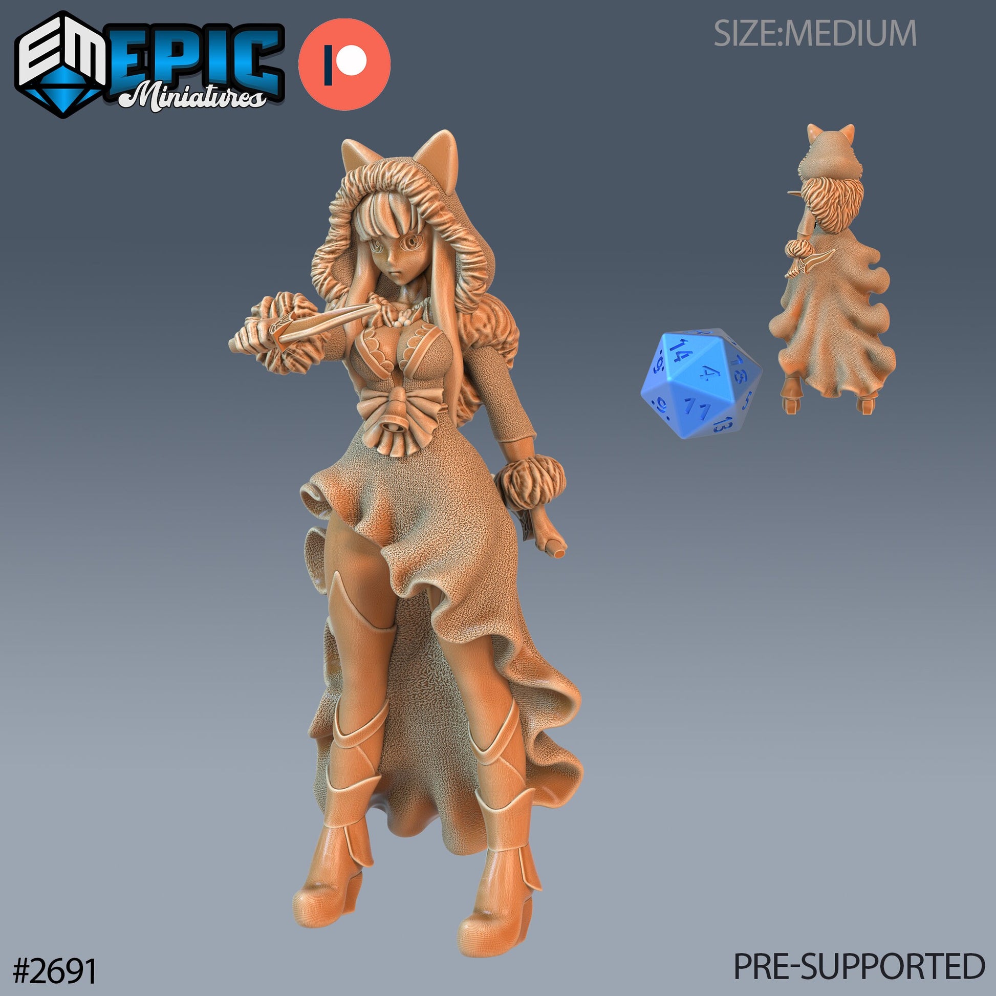 North Pole Princess - Epic Miniatures | 32mm