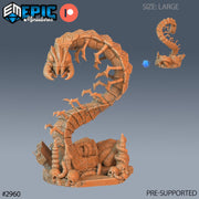 Cave Centipede - Epic Miniatures | Pathfinder | 28mm | 32mm