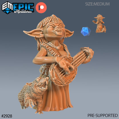 Goblin Diva - Epic Miniatures | Pathfinder | 28mm | 32mm | Bard