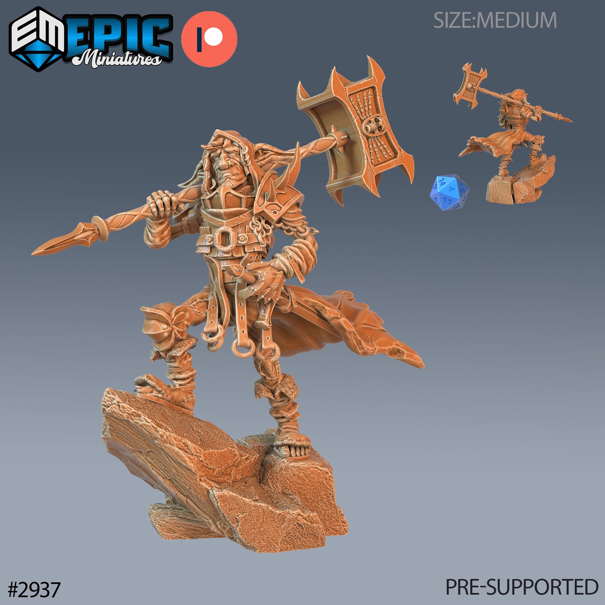 Half Goblin Bandit - Epic Miniatures | Pathfinder | 28mm | 32mm | Fighter