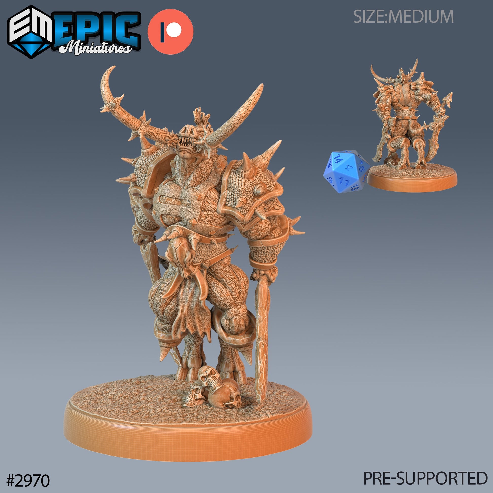 Wereboar - Epic Miniatures | Pathfinder | 28mm | 32mm | Lycanthrope