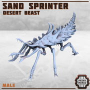 Sand Sprinters, Giant Insect - Print Minis | Sci Fi | Light Infantry | 28mm Heroic | JDemon | Alien | Crab