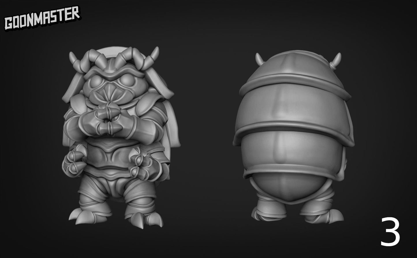 woodlouse Folk  - Goonmaster | Miniature | Humble Bee | Wargaming | Roleplaying Games | 32mm | Bug Folk | Pill bug | Isopod