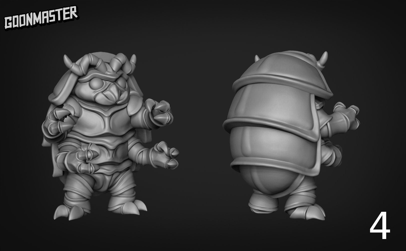 woodlouse Folk  - Goonmaster | Miniature | Humble Bee | Wargaming | Roleplaying Games | 32mm | Bug Folk | Pill bug | Isopod