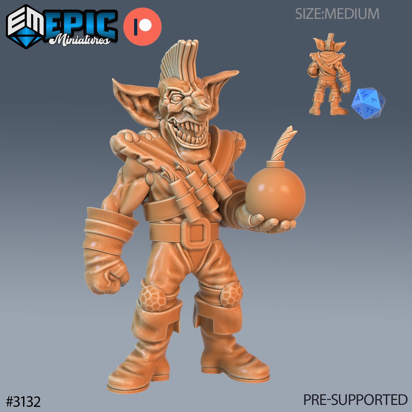 Wicked Goblin Tribe - Epic Miniatures | 28mm | 32mm | Shaman | Warrior | Fighter | Mercenary | Bomber | Spear