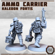 Kaledon Ammo Jack, Ammo Carrier- Print Minis | Sci Fi | Light Infantry | Imperial | 28mm Heroic | Guard