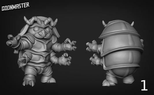 woodlouse Folk  - Goonmaster | Miniature | Humble Bee | Wargaming | Roleplaying Games | 32mm | Bug Folk | Pill bug | Isopod