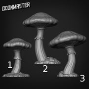 Giant Mushroom Trees  - Goonmaster | Miniature | Humble Bee | Wargaming | Roleplaying Games | 32mm | Fungus